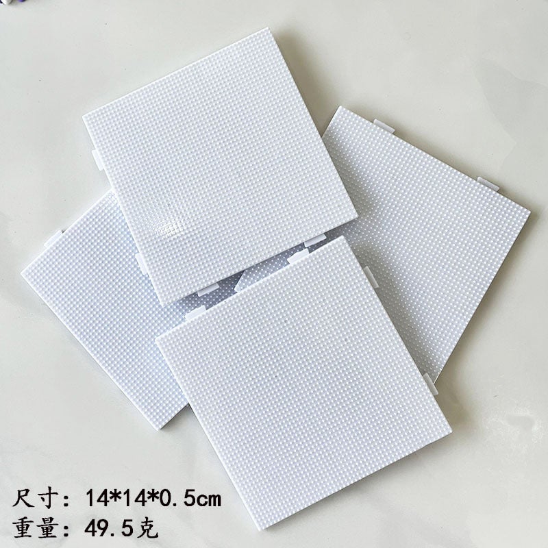 2.6Mm Square Bean Puzzle Template Creative Fusion Bean Diy Bean Puzzle For Boys And Girls Bean Toy - Image 2